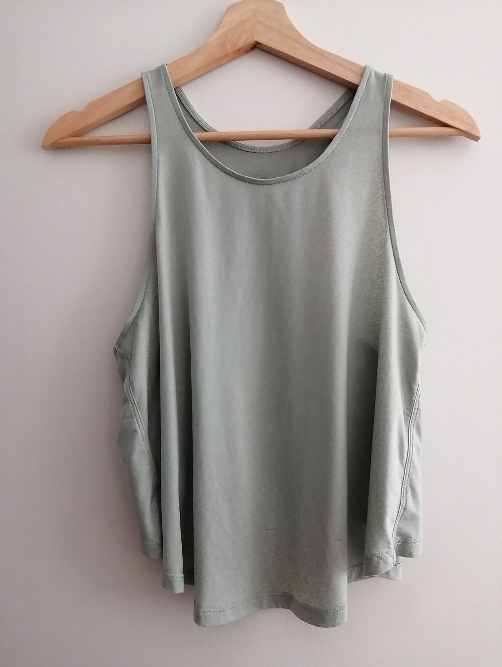Lululemon Lightweight Racerback Tank Top Jade Green Grey Small
